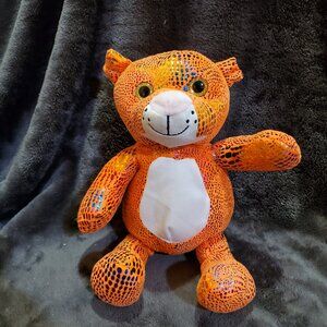 12" Stuffed Animal Sparkle Tiger By Grafix " Plushie Cuties "